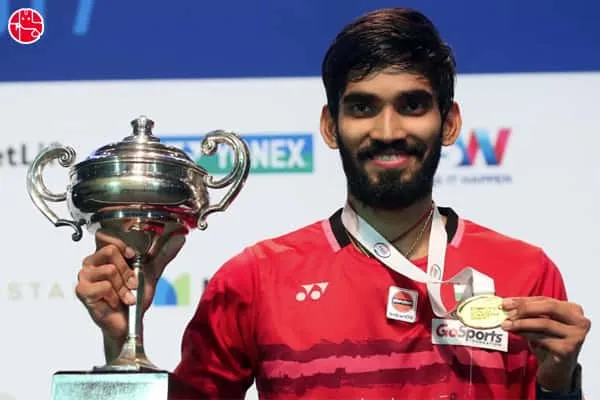 Kidambi Srikanth portrait illustrating World No. 1