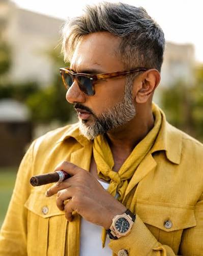 Honey Singh portrait illustrating Blue Eyes