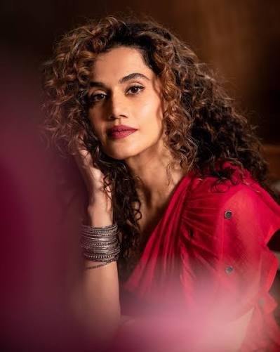 Taapsee Pannu portrait illustrating Pink